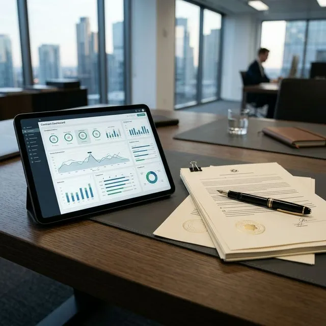 Control de contratos y servicios